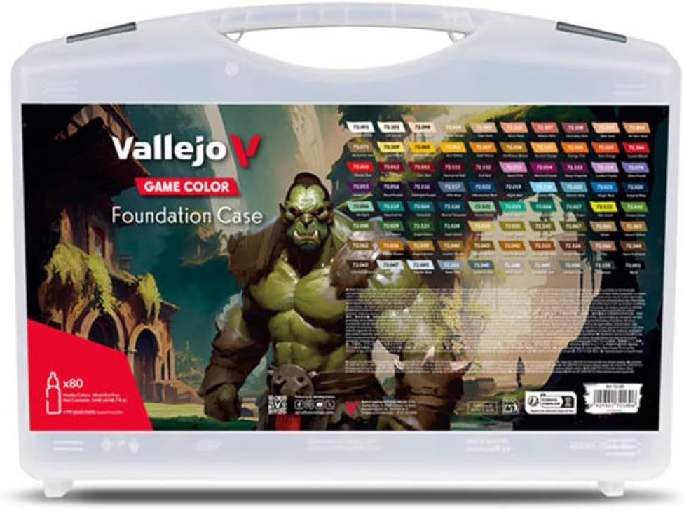 Vallejo Game Color Foundation Case (80 paints)