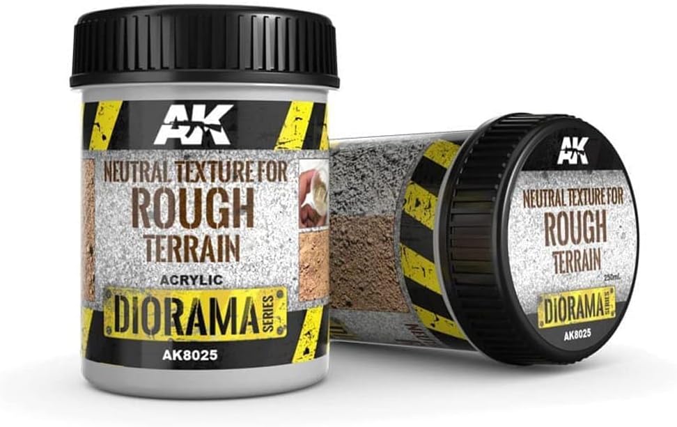 AK Interactive Neutral Texture for Rough Terrain 250ml