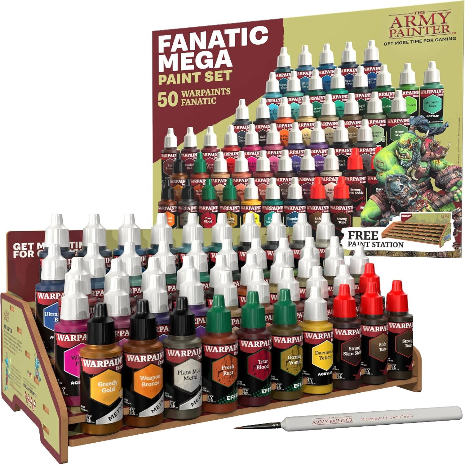 Army Painter Warpaints Fanatic Mega Set (50 paints)