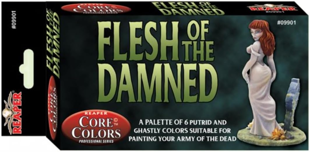 Reaper Flesh of the Damned Undead Skin Acrylic Paint Set