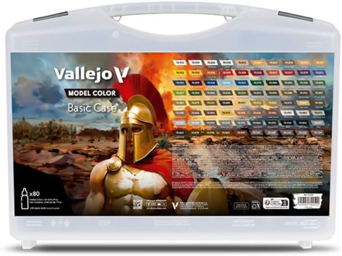 Vallejo Basic Case — Model Color Range (80x18ml)