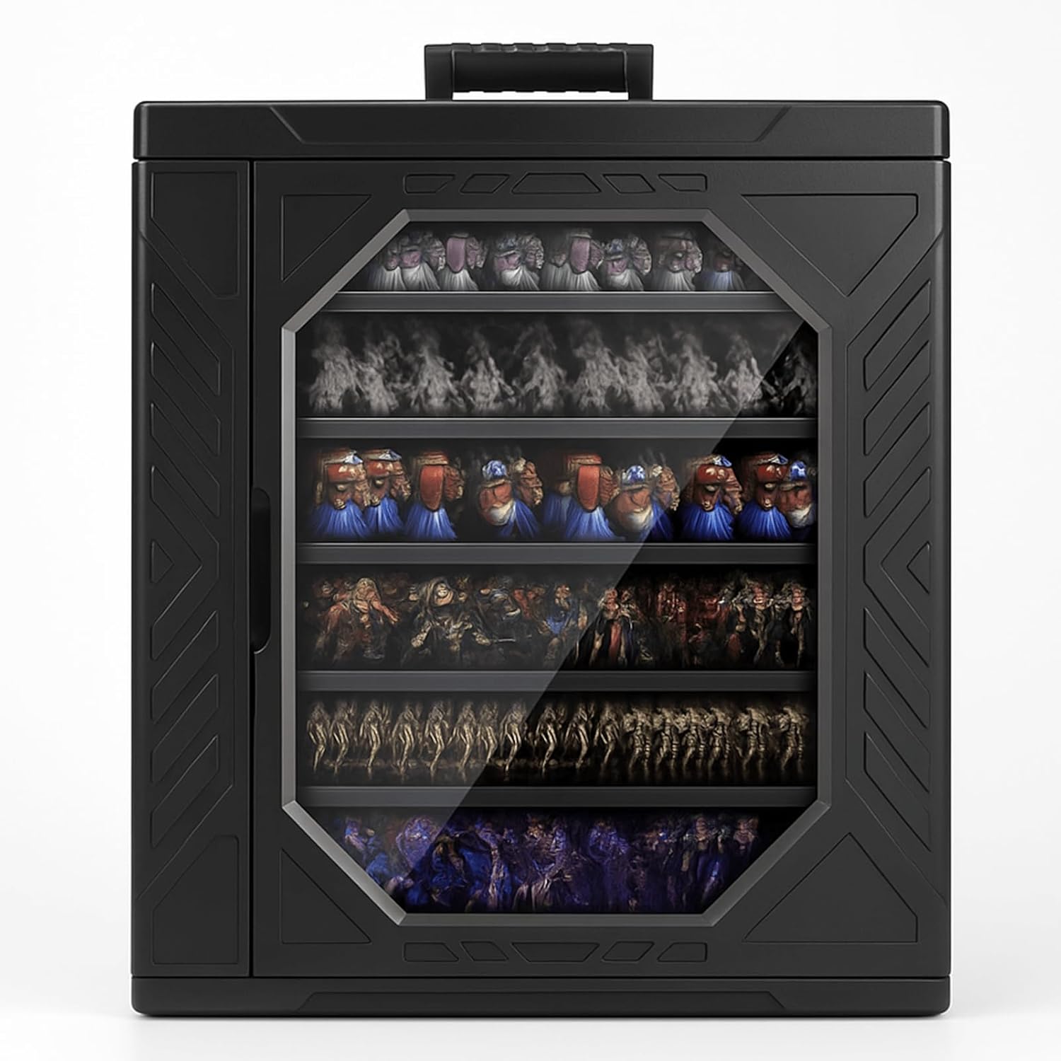 YWJHMY Miniature Carrying Case for Warhammer 40k (Rectangular)
