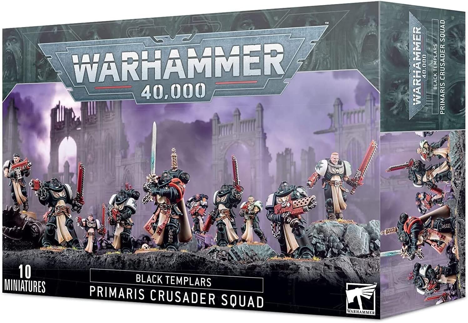 Games Workshop Warhammer 40,000 - Black Templars: Primaris Crusader Squad
