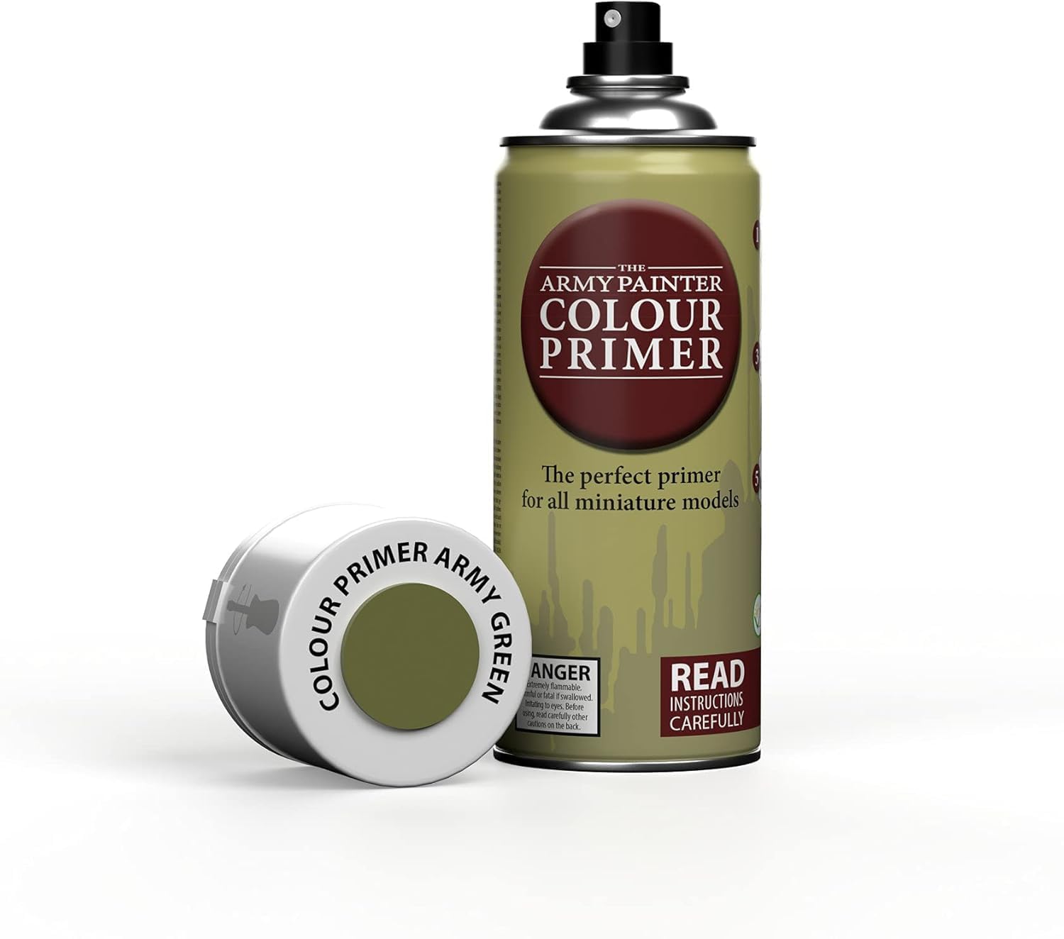 The Army Painter Base Primer Army Green, 400 mL Acrylic Spray Primer