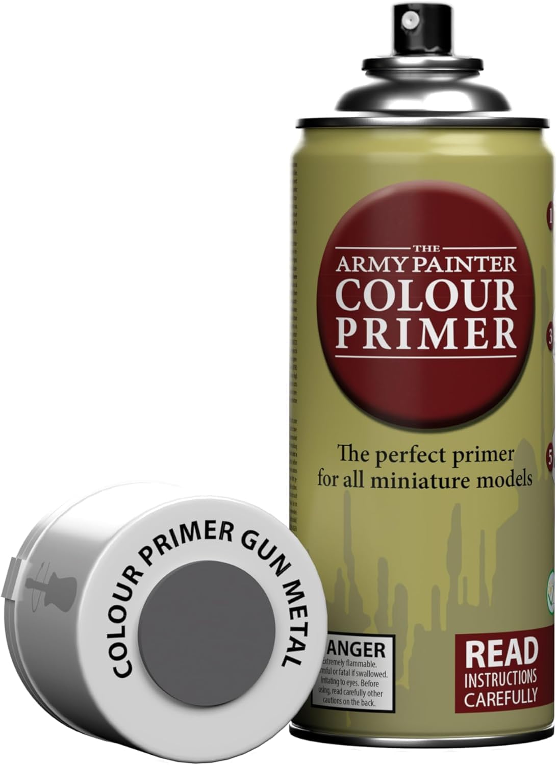 The Army Painter Colour Primer Gun Metal, 400 mL Acrylic Spray Primer