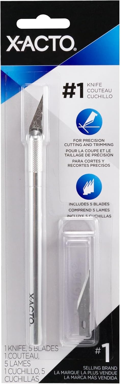 X-Acto #1 Precision Knife with 5 Blades
