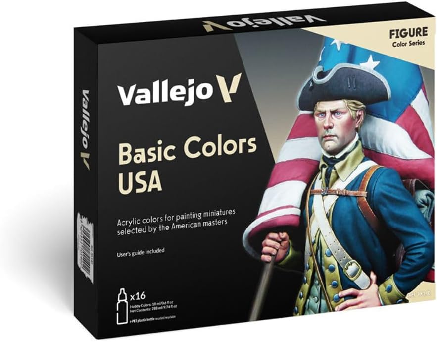 Vallejo Model Color Basic Set (16 paints)